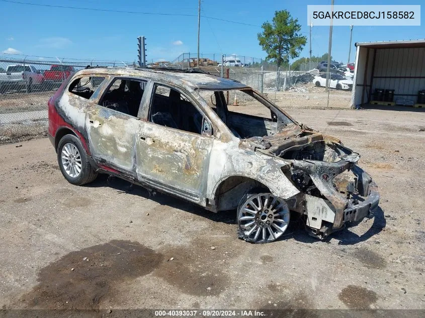 2012 Buick Enclave Leather VIN: 5GAKRCED8CJ158582 Lot: 40393037