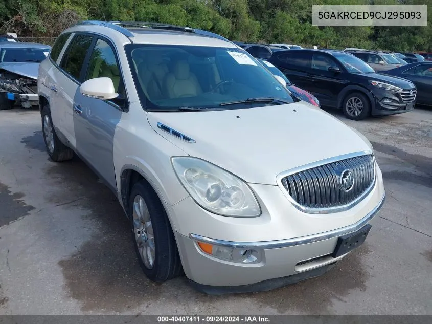 2012 Buick Enclave Leather VIN: 5GAKRCED9CJ295093 Lot: 40407411