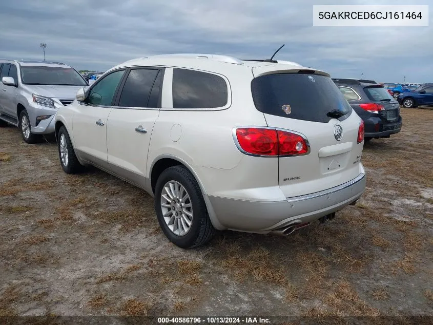 2012 Buick Enclave VIN: 5GAKRCED6CJ161464 Lot: 40586796