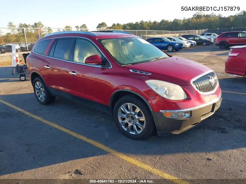 2012 Buick Enclave Convenience VIN: 5GAKRBED1CJ157879 Lot: 40641183