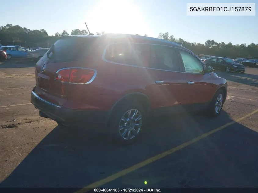 2012 Buick Enclave Convenience VIN: 5GAKRBED1CJ157879 Lot: 40641183