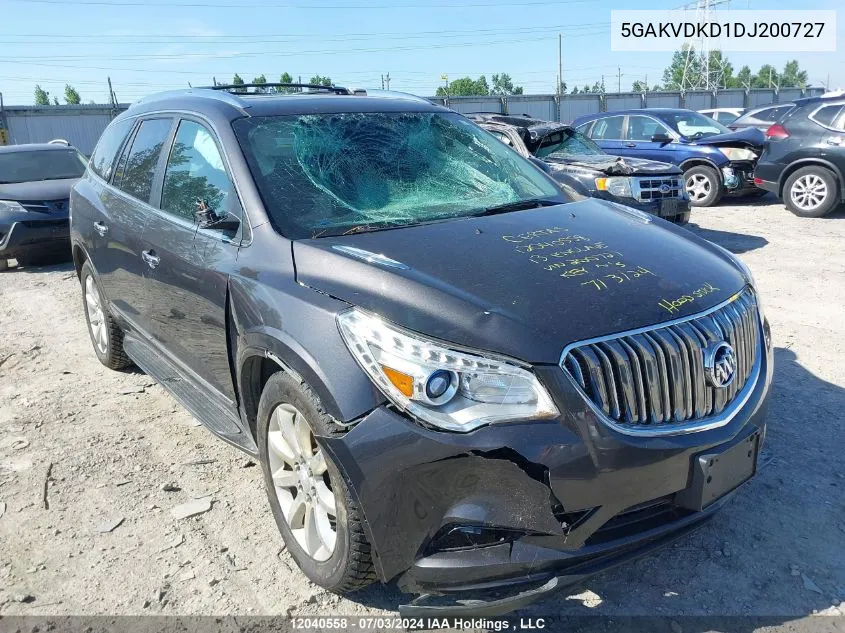 2013 Buick Enclave VIN: 5GAKVDKD1DJ200727 Lot: 12040558