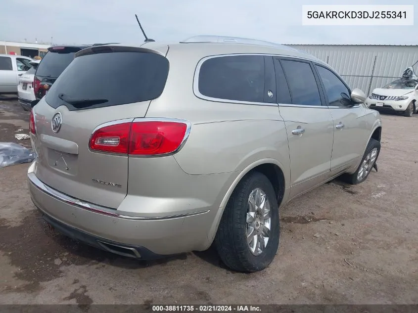 2013 Buick Enclave Leather VIN: 5GAKRCKD3DJ255341 Lot: 38811735