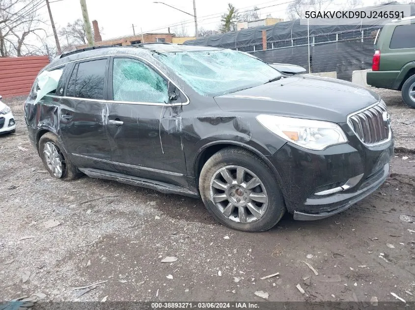 2013 Buick Enclave Leather VIN: 5GAKVCKD9DJ246591 Lot: 38893271