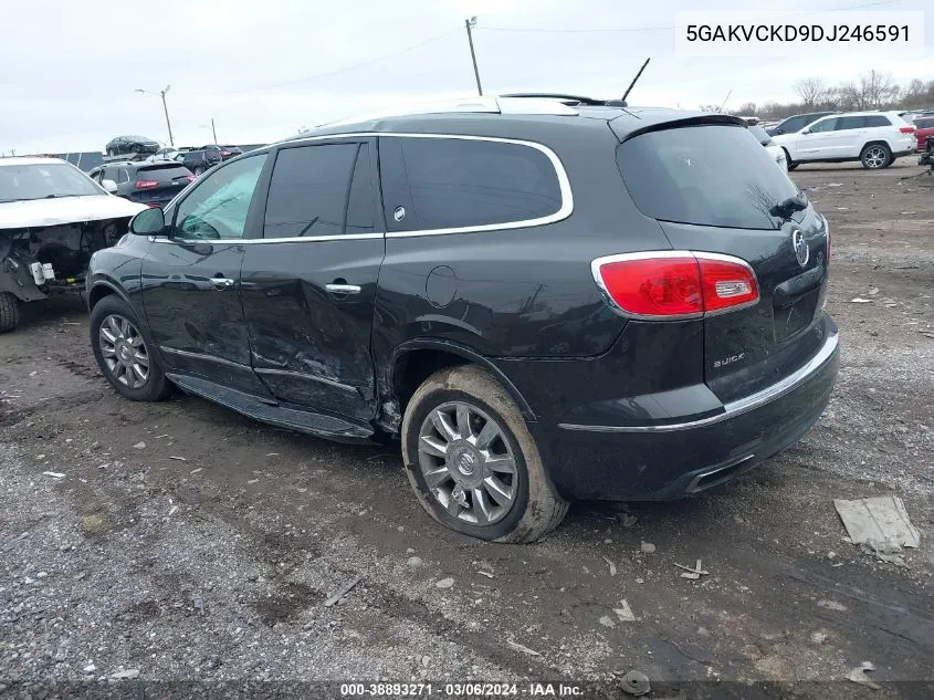 2013 Buick Enclave Leather VIN: 5GAKVCKD9DJ246591 Lot: 38893271