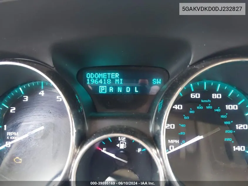 5GAKVDKD0DJ232827 2013 Buick Enclave Premium