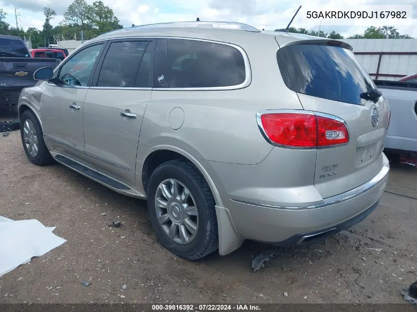 5GAKRDKD9DJ167982 2013 Buick Enclave Premium