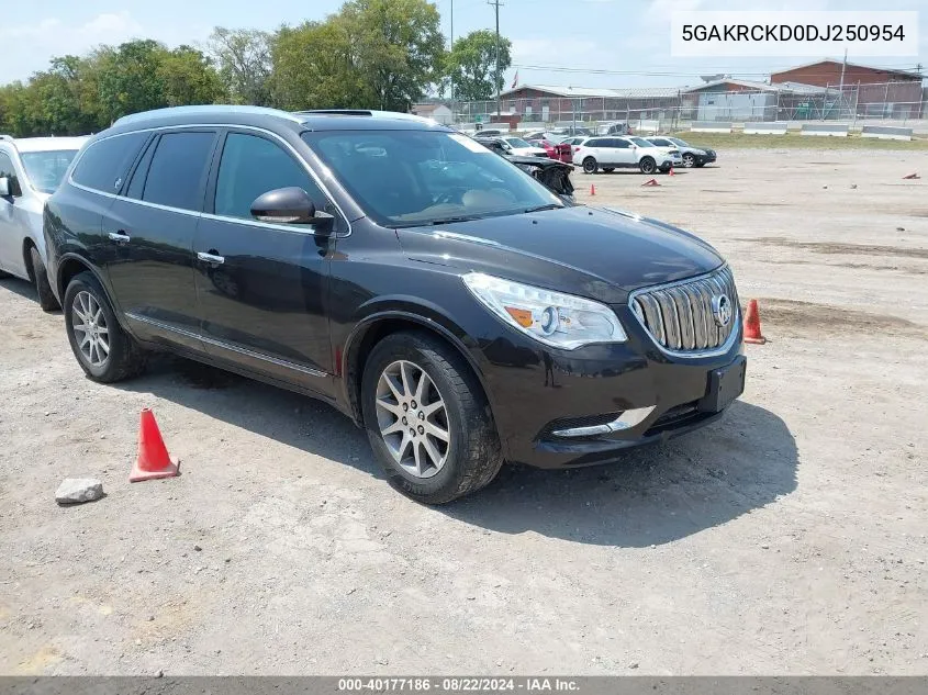 2013 Buick Enclave Leather VIN: 5GAKRCKD0DJ250954 Lot: 40177186