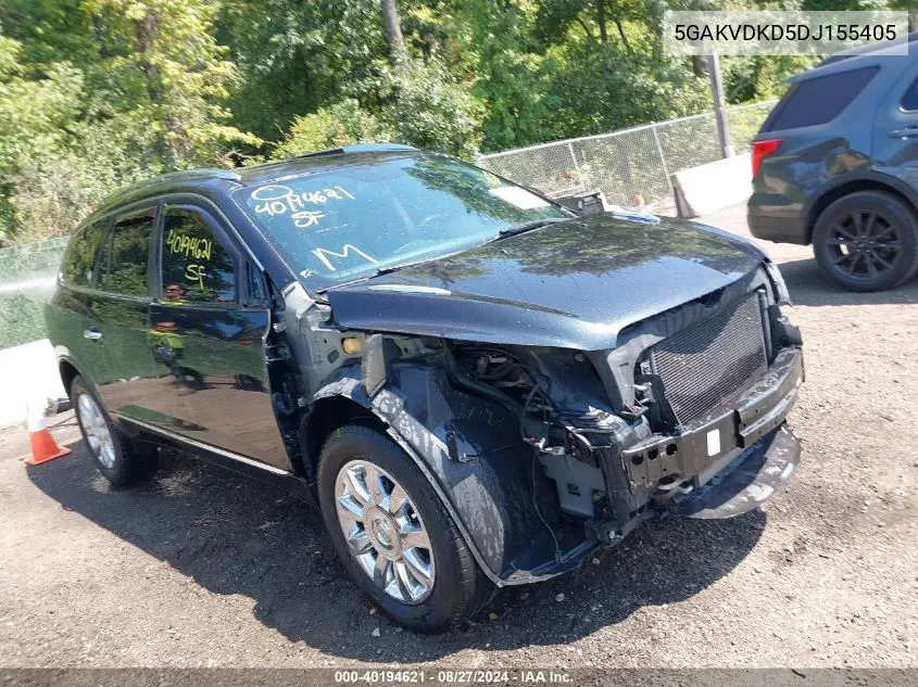 2013 Buick Enclave Premium VIN: 5GAKVDKD5DJ155405 Lot: 40194621