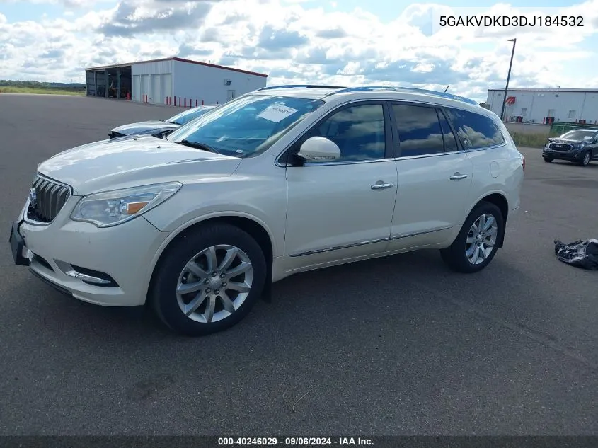 5GAKVDKD3DJ184532 2013 Buick Enclave Premium