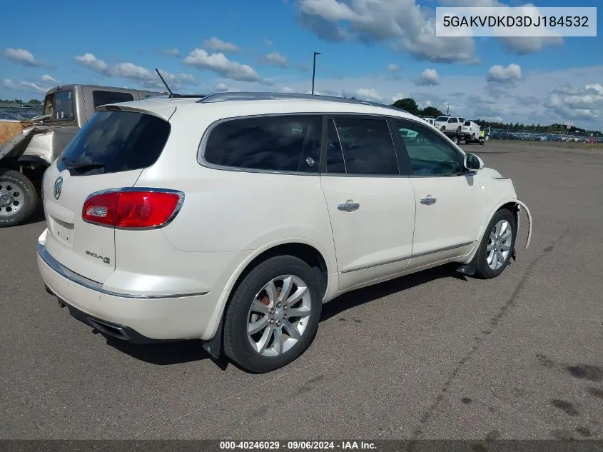 5GAKVDKD3DJ184532 2013 Buick Enclave Premium