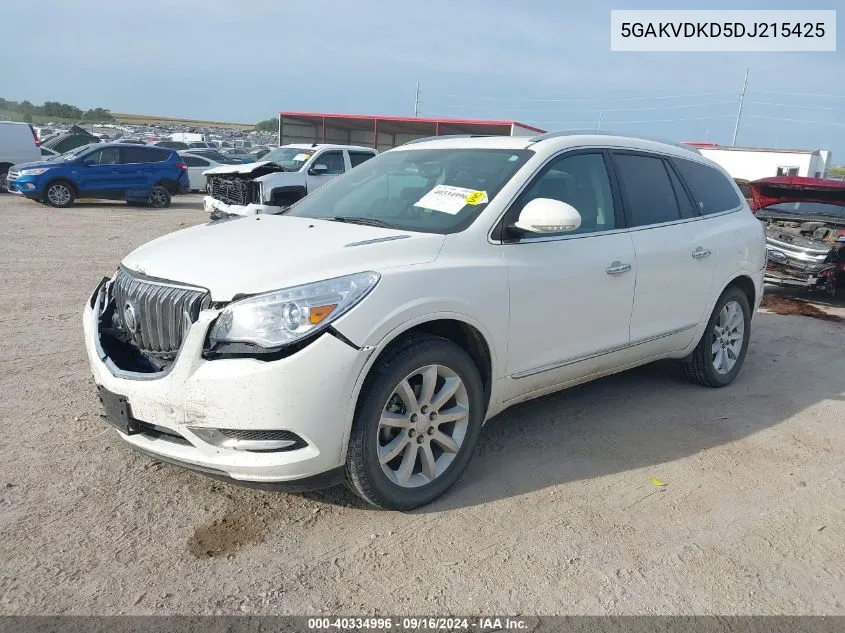 5GAKVDKD5DJ215425 2013 Buick Enclave