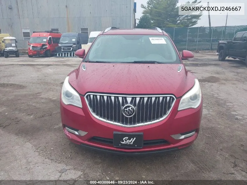 2013 Buick Enclave VIN: 5GAKRCKDXDJ246667 Lot: 40388646