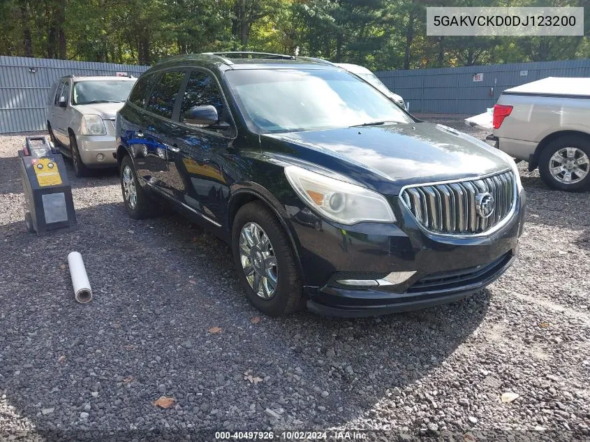 2013 Buick Enclave Leather VIN: 5GAKVCKD0DJ123200 Lot: 40497926