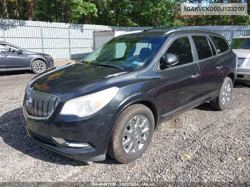 2013 Buick Enclave Leather VIN: 5GAKVCKD0DJ123200 Lot: 40497926