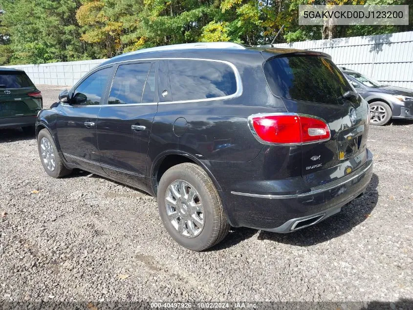 2013 Buick Enclave Leather VIN: 5GAKVCKD0DJ123200 Lot: 40497926