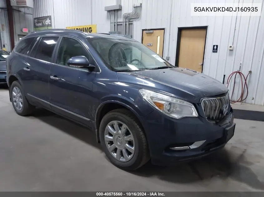 2013 Buick Enclave Premium VIN: 5GAKVDKD4DJ160935 Lot: 40575560