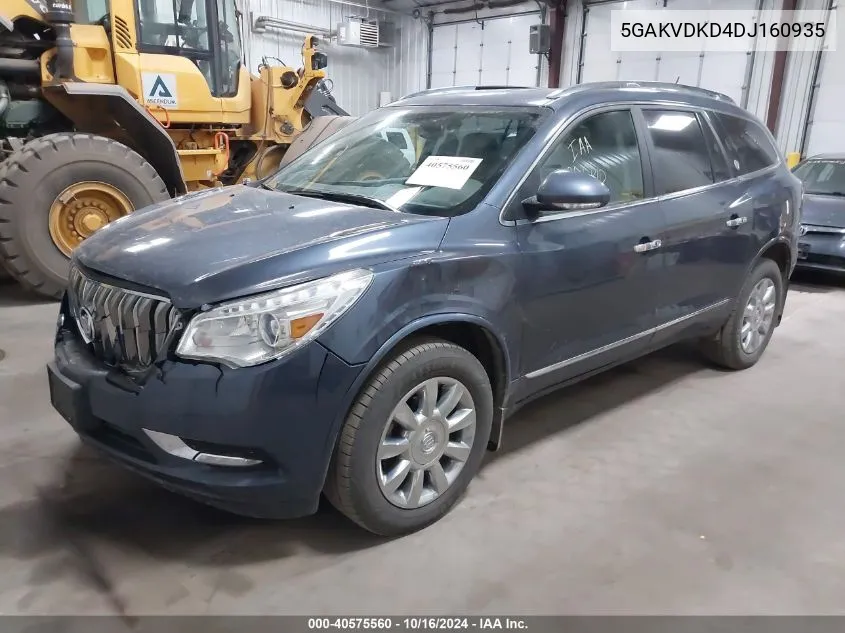 2013 Buick Enclave Premium VIN: 5GAKVDKD4DJ160935 Lot: 40575560