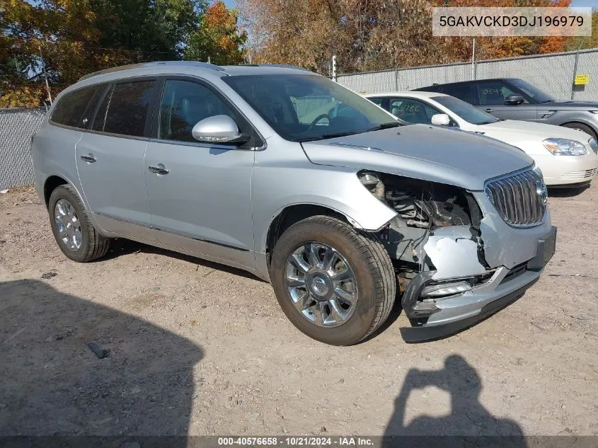 2013 Buick Enclave VIN: 5GAKVCKD3DJ196979 Lot: 40576658