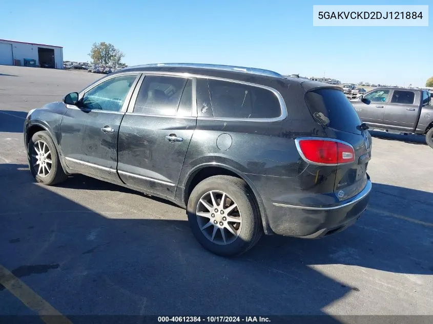 2013 Buick Enclave Leather VIN: 5GAKVCKD2DJ121884 Lot: 40612384