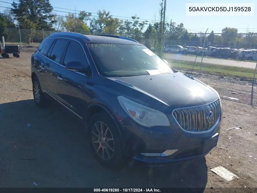 2013 Buick Enclave Leather VIN: 5GAKVCKD5DJ159528 Lot: 40619280