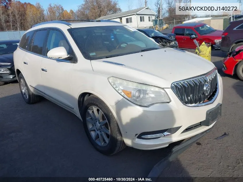 2013 Buick Enclave Leather VIN: 5GAKVCKD0DJ140272 Lot: 40725460