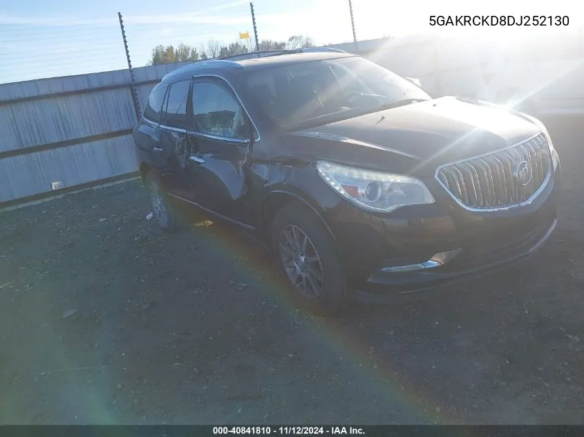 5GAKRCKD8DJ252130 2013 Buick Enclave Leather