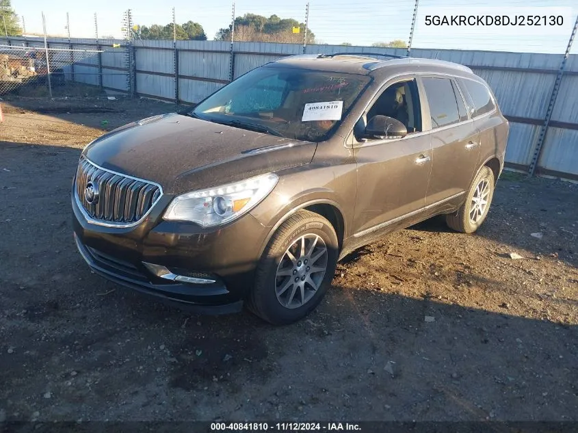 5GAKRCKD8DJ252130 2013 Buick Enclave Leather