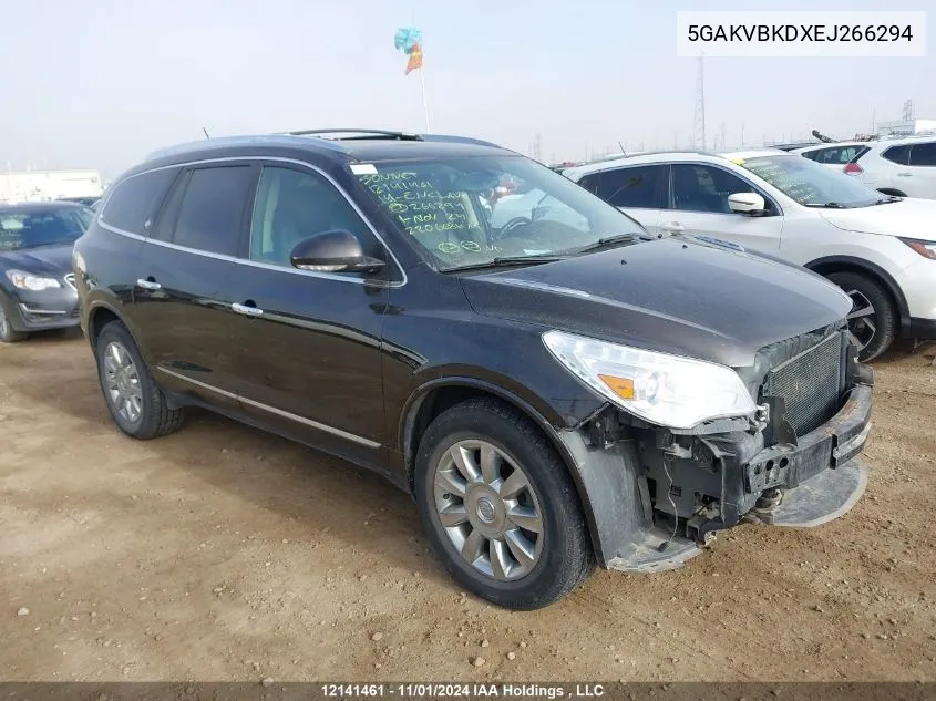 2014 Buick Enclave VIN: 5GAKVBKDXEJ266294 Lot: 12141461