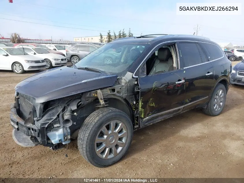 2014 Buick Enclave VIN: 5GAKVBKDXEJ266294 Lot: 12141461