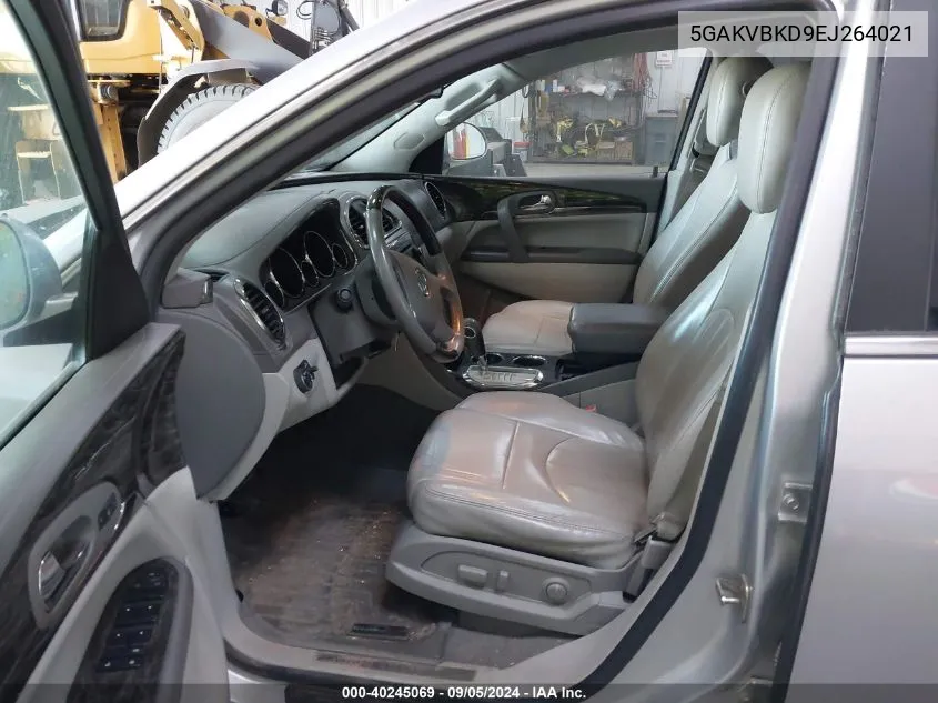 5GAKVBKD9EJ264021 2014 Buick Enclave