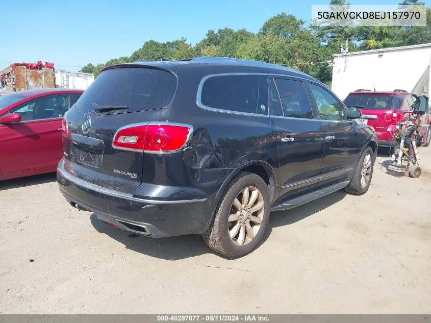 2014 Buick Enclave Premium VIN: 5GAKVCKD8EJ157970 Lot: 40297077