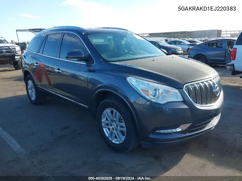 5GAKRAKD1EJ220383 2014 Buick Enclave Convenience