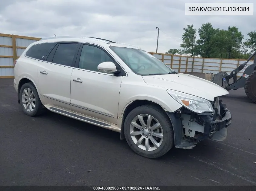 2014 Buick Enclave Premium VIN: 5GAKVCKD1EJ134384 Lot: 40382963