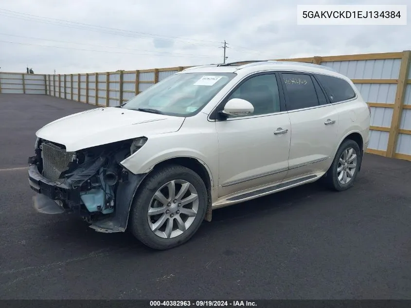 2014 Buick Enclave Premium VIN: 5GAKVCKD1EJ134384 Lot: 40382963