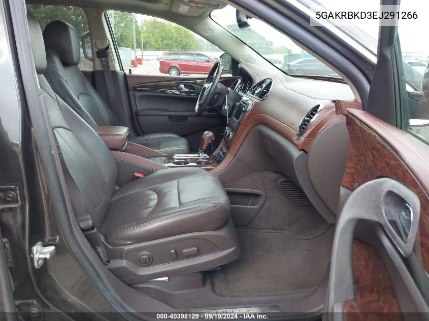 5GAKRBKD3EJ291266 2014 Buick Enclave Leather