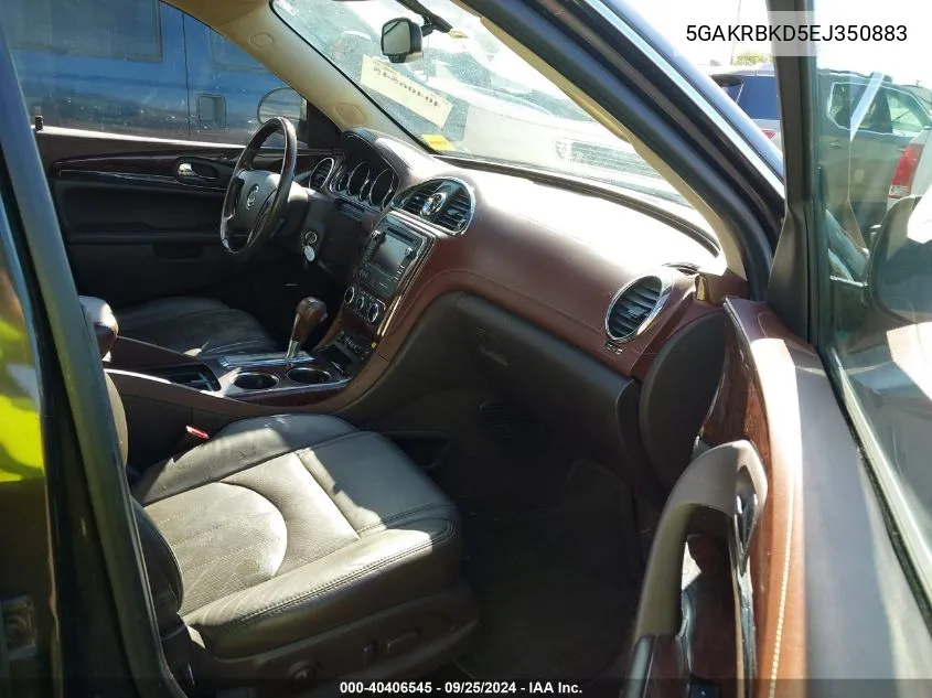 5GAKRBKD5EJ350883 2014 Buick Enclave Leather