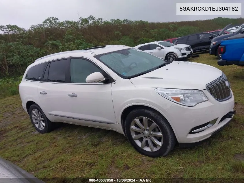 2014 Buick Enclave VIN: 5GAKRCKD1EJ304182 Lot: 40537858