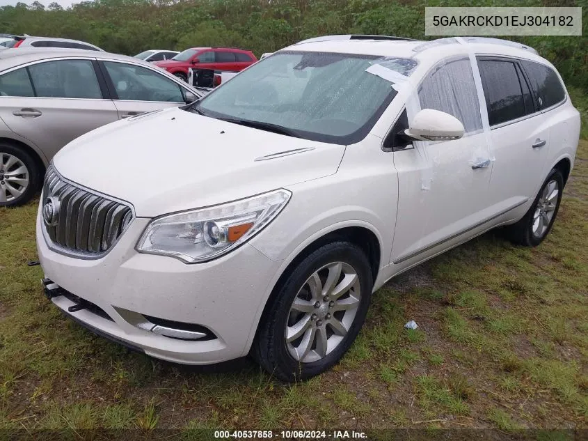 2014 Buick Enclave VIN: 5GAKRCKD1EJ304182 Lot: 40537858