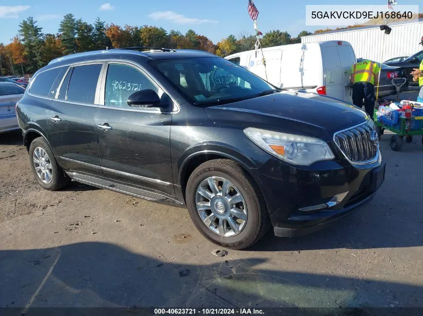 2014 Buick Enclave VIN: 5GAKVCKD9EJ168640 Lot: 40623721