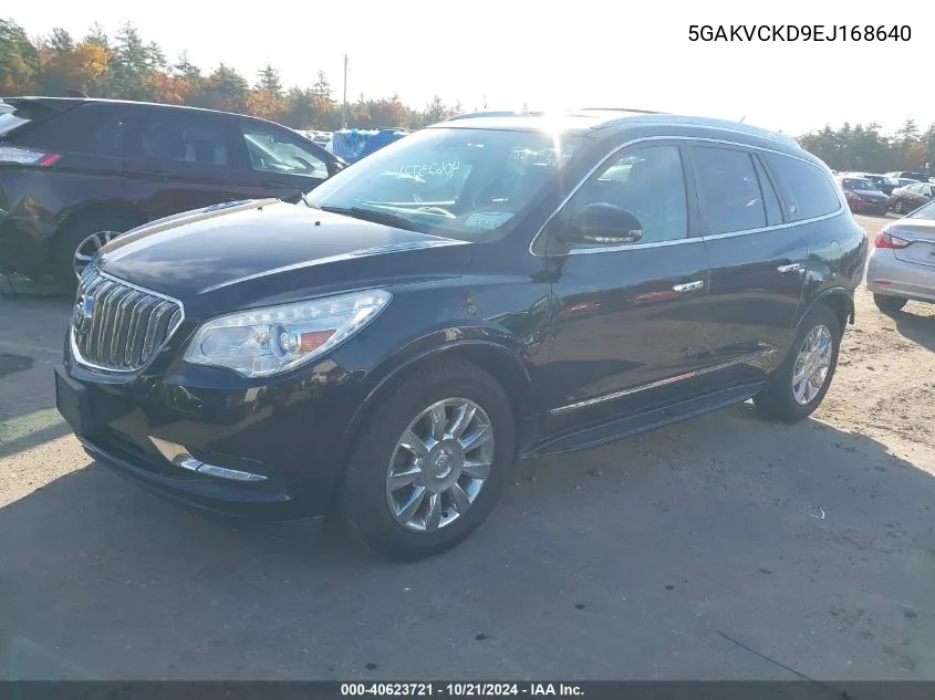 2014 Buick Enclave VIN: 5GAKVCKD9EJ168640 Lot: 40623721