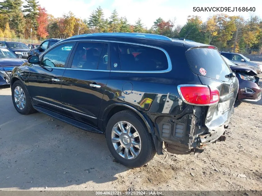 2014 Buick Enclave VIN: 5GAKVCKD9EJ168640 Lot: 40623721