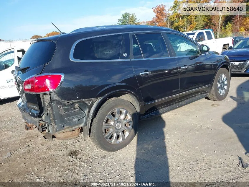 2014 Buick Enclave VIN: 5GAKVCKD9EJ168640 Lot: 40623721