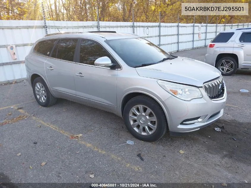 2014 Buick Enclave VIN: 5GAKRBKD7EJ295501 Lot: 40645881