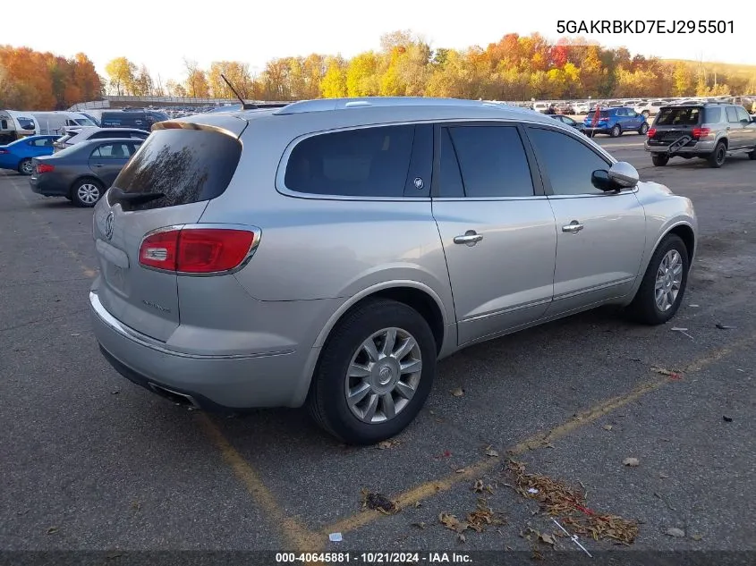 2014 Buick Enclave VIN: 5GAKRBKD7EJ295501 Lot: 40645881