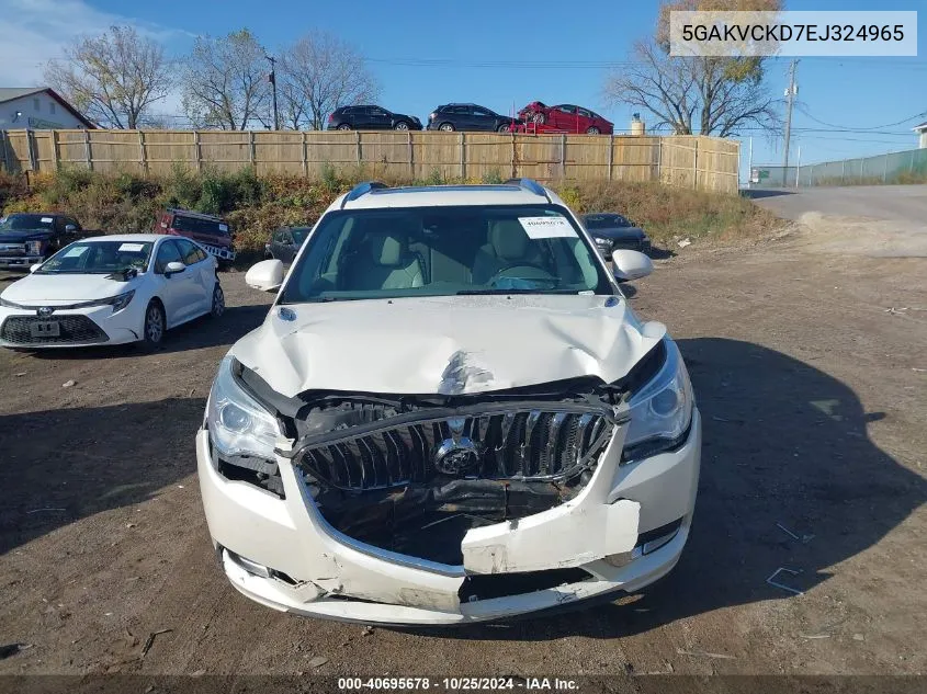 5GAKVCKD7EJ324965 2014 Buick Enclave Premium