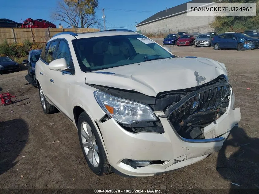 5GAKVCKD7EJ324965 2014 Buick Enclave Premium