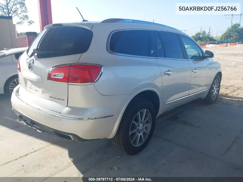 5GAKRBKD0FJ256766 2015 Buick Enclave Leather