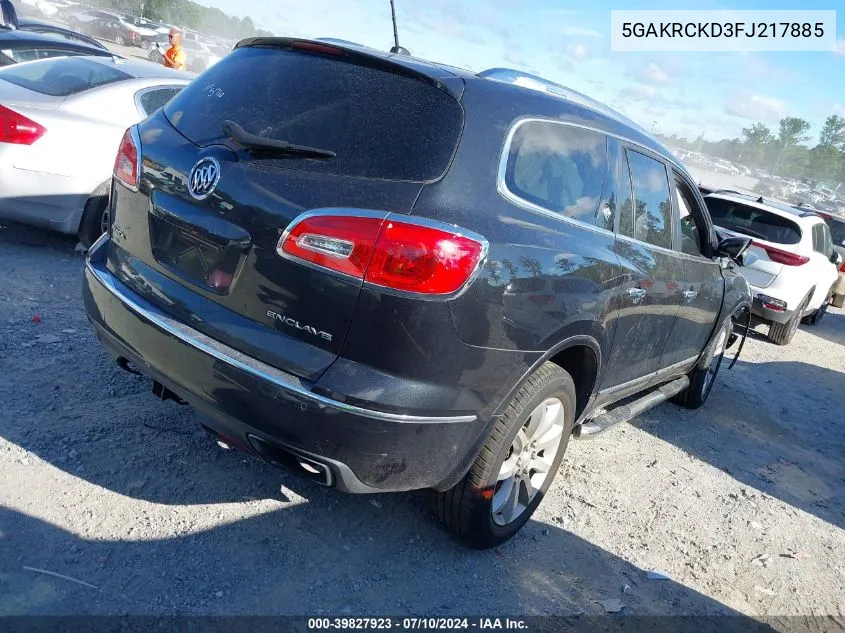 5GAKRCKD3FJ217885 2015 Buick Enclave Premium