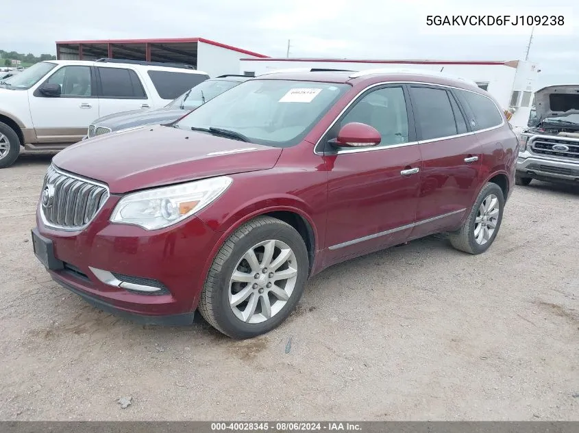 5GAKVCKD6FJ109238 2015 Buick Enclave Premium